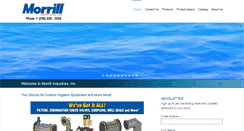 Desktop Screenshot of morrillinc.com